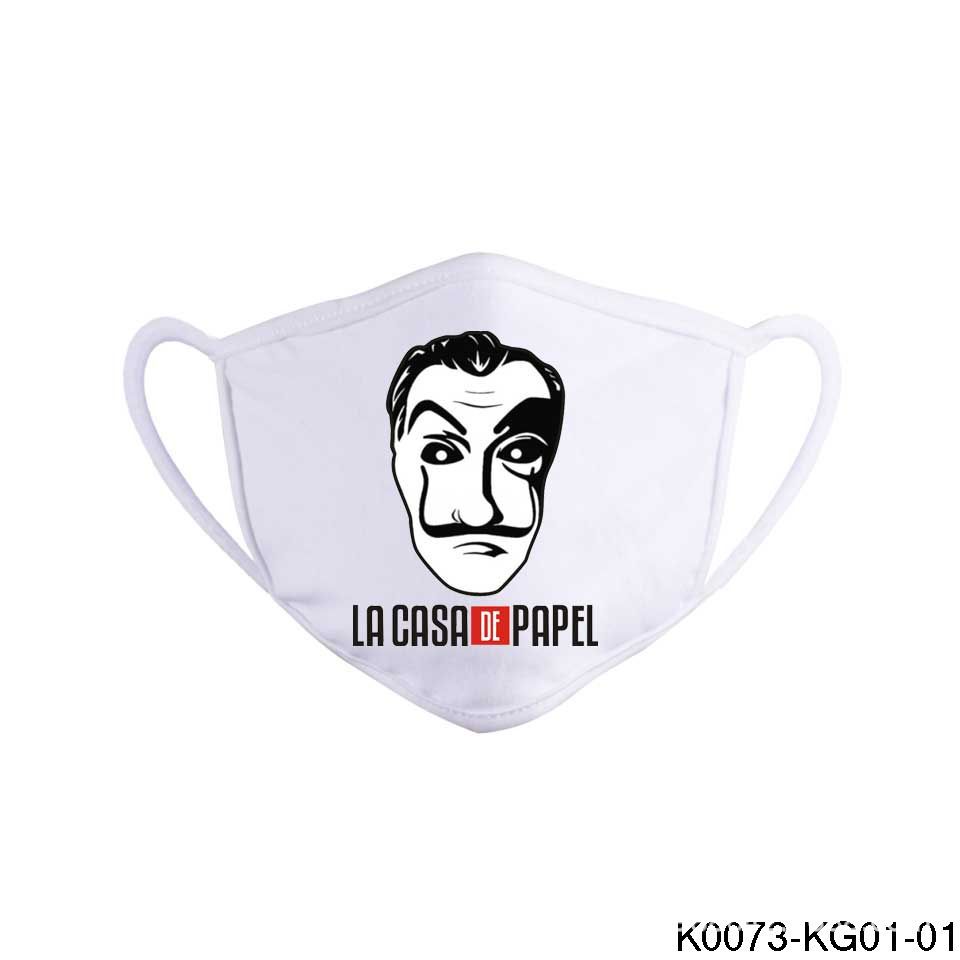 3PCS Money Heist Dust Mask Can Be Used To Use
